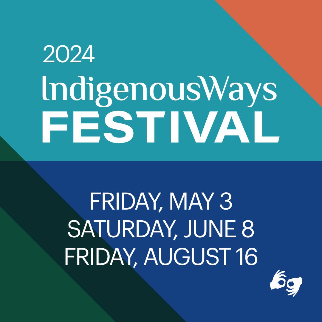 🎉 Join us for the #IndigenousWays Festival, now in its 3rd year!

Celebrating Native American, Indigenous, 2SLGBTQAI+, Deaf and Hard of Hearing, &amp; all others, join us in embracing diverse talents &amp; sacred connections to ancestors &amp; cultures. 🤟🏾

RSVP 👉🏾 indigenousways.org/iw-festival-20…