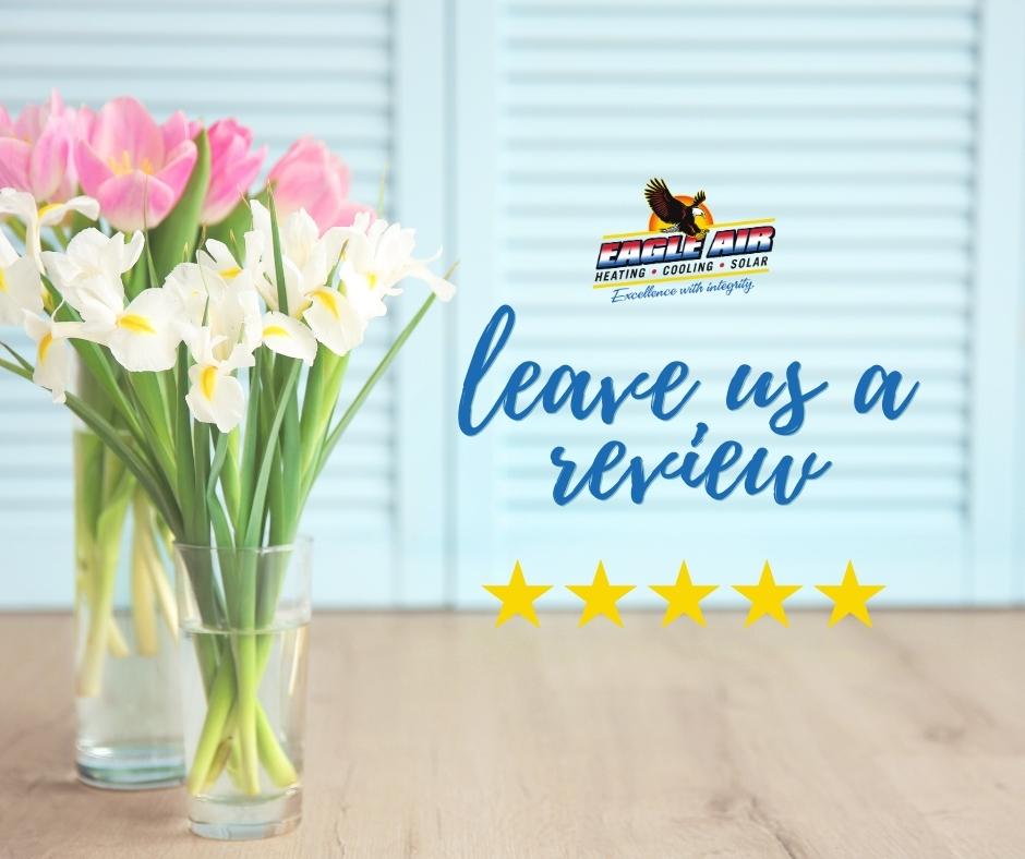 We would love to hear from you! Please leave feedback on Google about your experience with Eagle Air. 🌟
mvnt.us/m2296936

#eagleair #trivalleyac #centralvalleyac #hvacrepair #hvacinstallation #excellencewithintegrity #leaveareview #clientfeedback #googlereviews