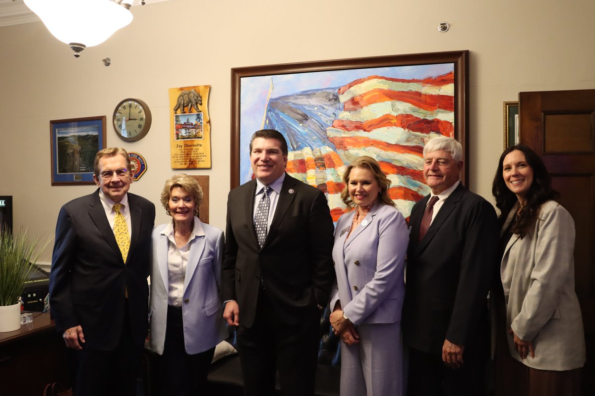 I enjoyed meeting with the San Bernardino Valley Municipal Water District regarding local projects that will support our water supply reliability and improve the resilience of our water infrastructure.