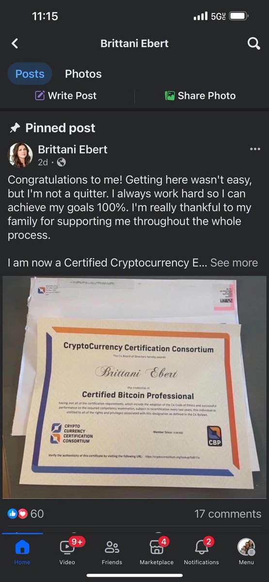 brittaniebert's tweet photo. ❌🚫🛑❌🚫🛑THESE FACEBOOK POSTS ARE NOT ME!!! My Facebook was HACKED 3/20. That is NOT ME posting about BITCOIN and CRYPTOCURRENCY, or living in NIGERIA?!?! Please AVOID this person and ANY LINKS!!! ✅💚✅💚✅💚My last post was about the LA Kings 🥅 🏒 game 2/22. https://t.co/nBksVgJroN