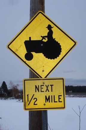 You think you can hurt me? Where I’m from we have road signs with cute little tractors on them.