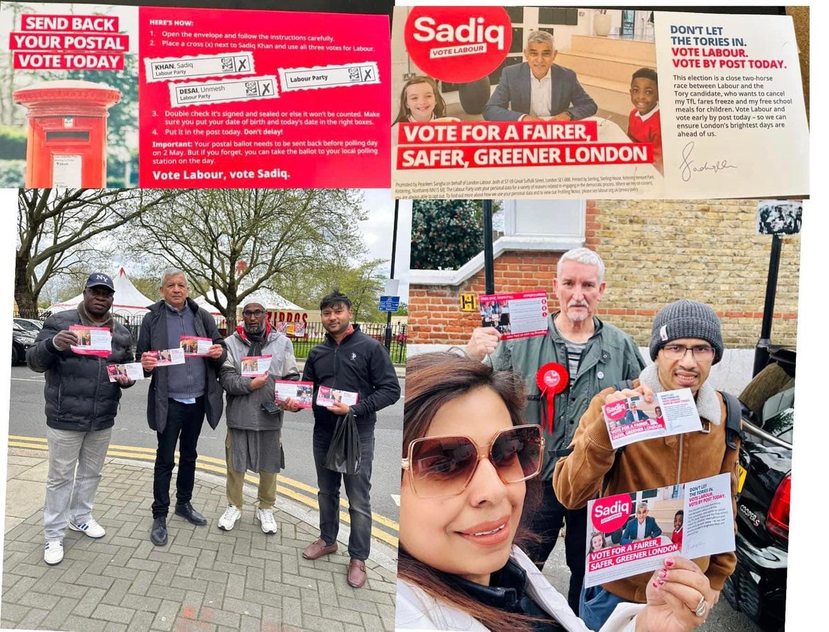 Unmesh Desai AM (@unmeshdesai) on Twitter photo Campaigning today to reelect <a href="/SadiqKhan/">Sadiq Khan</a> Mayor <a href="/LondonLabour/">London Labour</a> for Assembly- elections on 2/5 and you need your ID!
From Barking with <a href="/LabourAbbey/">AbbeyLabour</a> <a href="/barkinglabour/">Barking Labour Party</a> Cllrs Regina Khan, Manzoor Hussain Muhammed Saleem to East Ham with <a href="/easthamlabour/">East Ham Labour Party (CLP)</a>1/2 Campaigning today to reelect <a href="/SadiqKhan/">Sadiq Khan</a> Mayor <a href="/LondonLabour/">London Labour</a> for Assembly- elections on 2/5 and you need your ID!
From Barking with <a href="/LabourAbbey/">AbbeyLabour</a> <a href="/barkinglabour/">Barking Labour Party</a> Cllrs Regina Khan, Manzoor Hussain Muhammed Saleem to East Ham with <a href="/easthamlabour/">East Ham Labour Party (CLP)</a>1/2