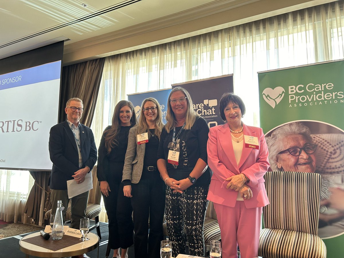 BCCareProviders's tweet photo. That’s a wrap for the eleventh season of #CaretoChat! Thank you to our panel and generous sponsors for making this event happen. 👏🏽

Arjo Canada
@FortisBC 
@MediSystemPharm 
@PointClickCare 
@surgelearning https://t.co/Pn2wdLZdSs