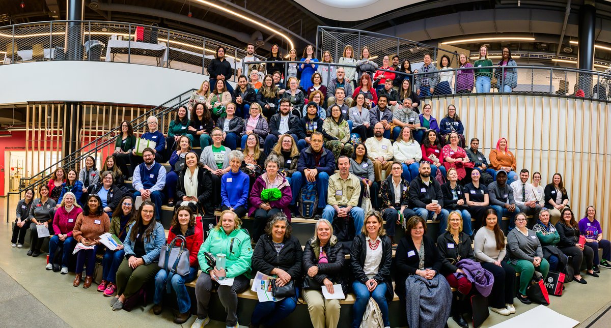 STEM Education Showcase brings over a hundred PreK-12 educators to WPI. bit.ly/3xIxY5P