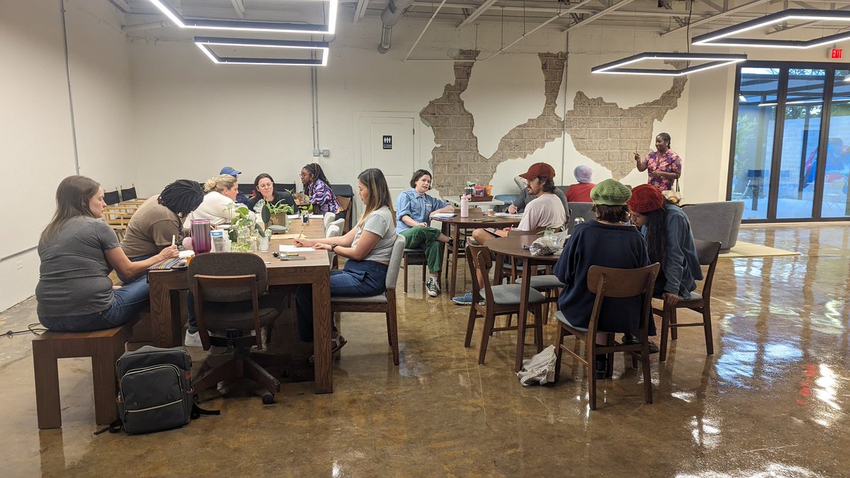 Look at all these lovely people enjoying the plant swap and art club hosted at Apprentice Creative Space last night! Major thanks to Chelsea Soprano for organizing such a great event.

Sad you missed it? Sign up for our newsletter or become a member at apprenticeoakcliff.org