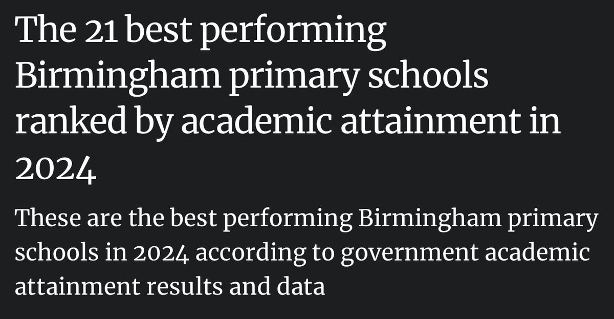 Lea_Forest_Lift's tweet photo. Great to see 3 of our @AETAcademies #TeamMids schools featured here in Birmingham’s best performing primary schools (ranked by academic attainment):
3rd = @lea_forest_aet
6th = @MontyAcademy
17th = @PercyShurmerAET
https://t.co/bc0iPHk108 https://t.co/Do3J1Lr8NL