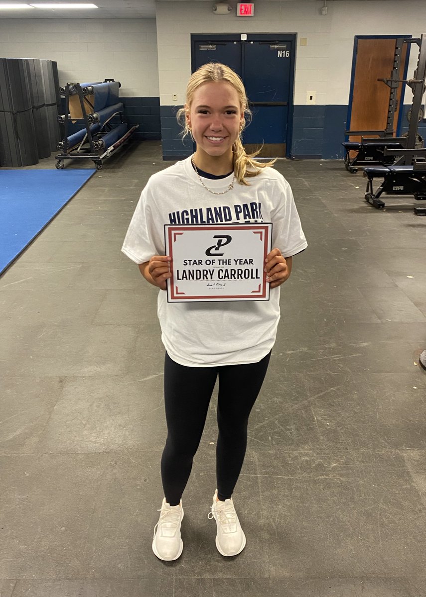 Performance Course (@pcnowisthetime) on Twitter photo 4 months of offSZN preparation with <a href="/hp_volleyball/">Highland Park VB</a> wrapped up today ☑️
We love these girls, the way they work & what they stand for!
Congrats to our ⭐️ of the Year, Landry Carroll!
They are focused on a mission for ‘24, can’t wait to watch them chase it..
GO BE GREAT GIRLS! 4 months of offSZN preparation with <a href="/hp_volleyball/">Highland Park VB</a> wrapped up today ☑️
We love these girls, the way they work & what they stand for!
Congrats to our ⭐️ of the Year, Landry Carroll!
They are focused on a mission for ‘24, can’t wait to watch them chase it..
GO BE GREAT GIRLS!