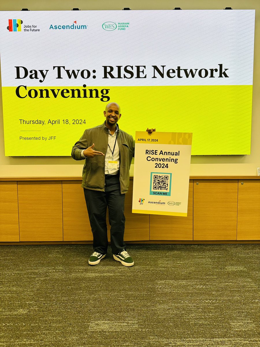 We’re excited to be in Madison, Wisconsin, collaborating with workforce development experts from around the country at the Rise Networking Convening. A big thank you to @jfftweets , @WorldEdServices , and @AscendiumEP for hosting us. #workforcedevelopment #networking