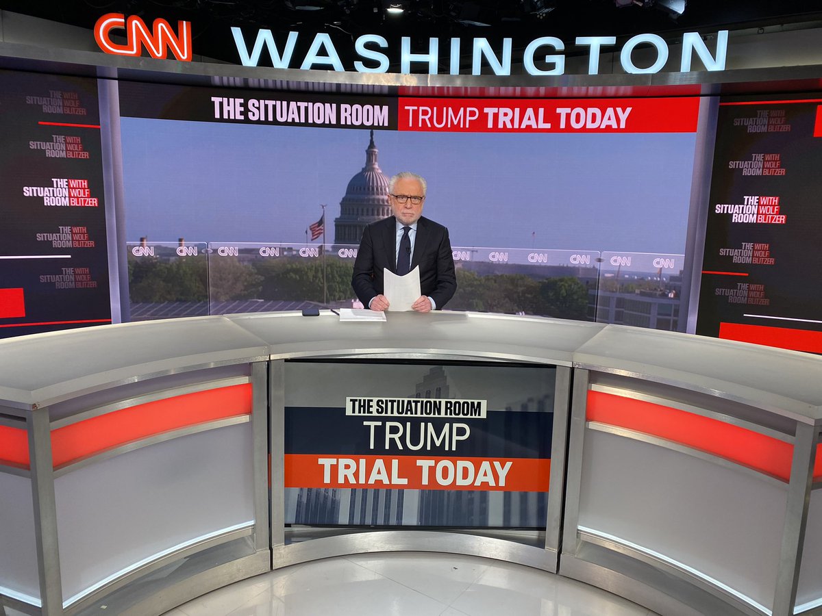 Get ready for The Situation Room and our special report on all the latest developments in the Trump trial today.