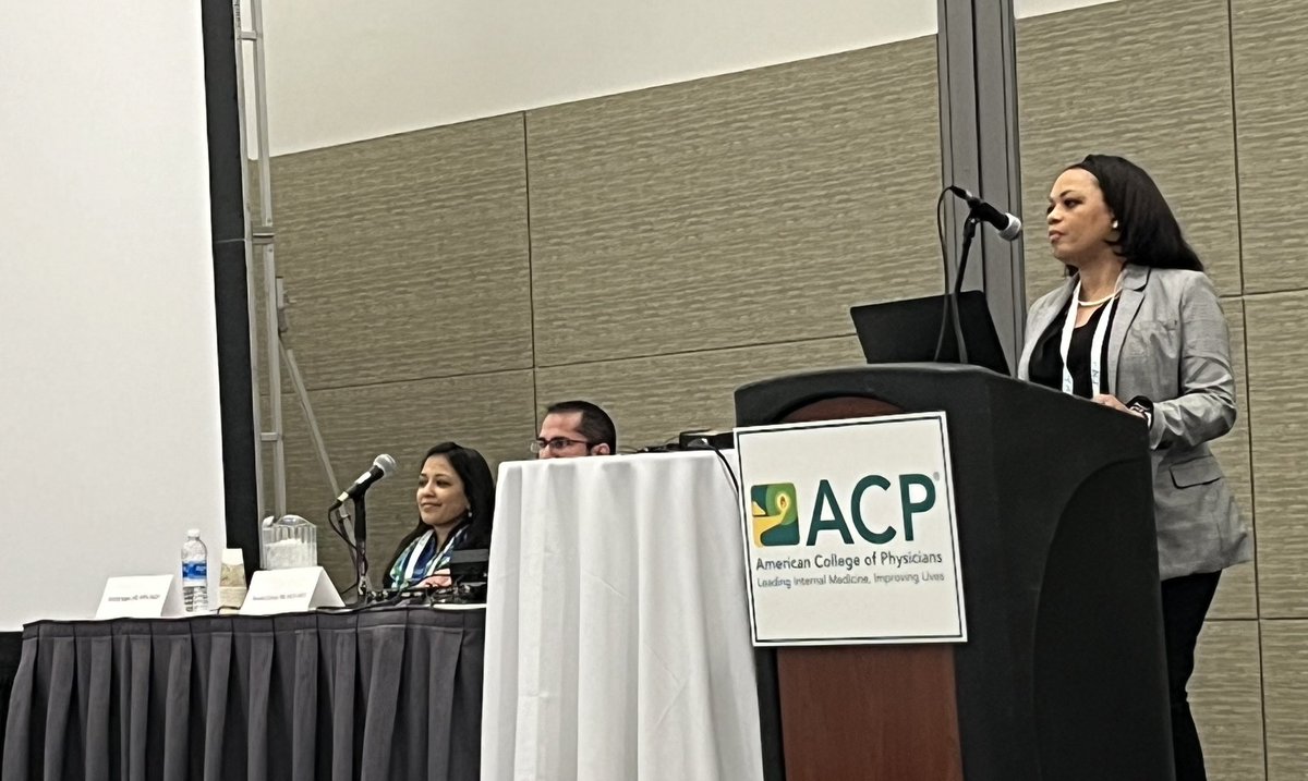 docwithapurpose's tweet photo. Presenting our research led by @JBurnettMD as a podium presentation winner @ACPIMPhysicians #IM2024 on “How are Internal Medicine Programs Teaching Advocacy” #IMProud #MedTwitter #CECP https://t.co/fXwObbdlSQ