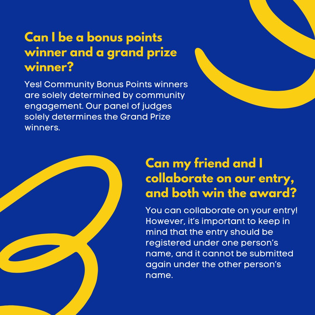 impactdrivers's tweet image. One week left for individual students to enter the Create Real Impact contest! Swipe through to read the FAQs. 

CreateRealImpact.com Entries Due: April 25, 2024 at 5:00 P.M. (ET)
#CreateRealImpact #Scholarships #HighSchoolStudents #CollegeStudents