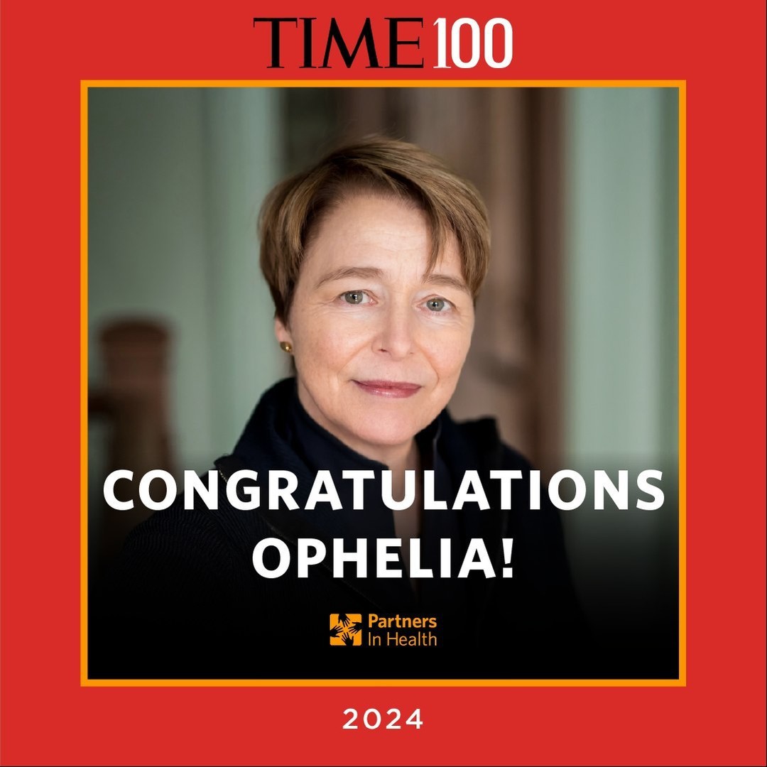 We’re excited to announce that @PIH Co-founder, Ophelia Dahl has been named one of the world's 100 most influential people in 2024 as part of the annual hashtag#TIME100 Read the piece in TIME written by bestselling author and PIH board member, John Green: bit.ly/3xDjcgt