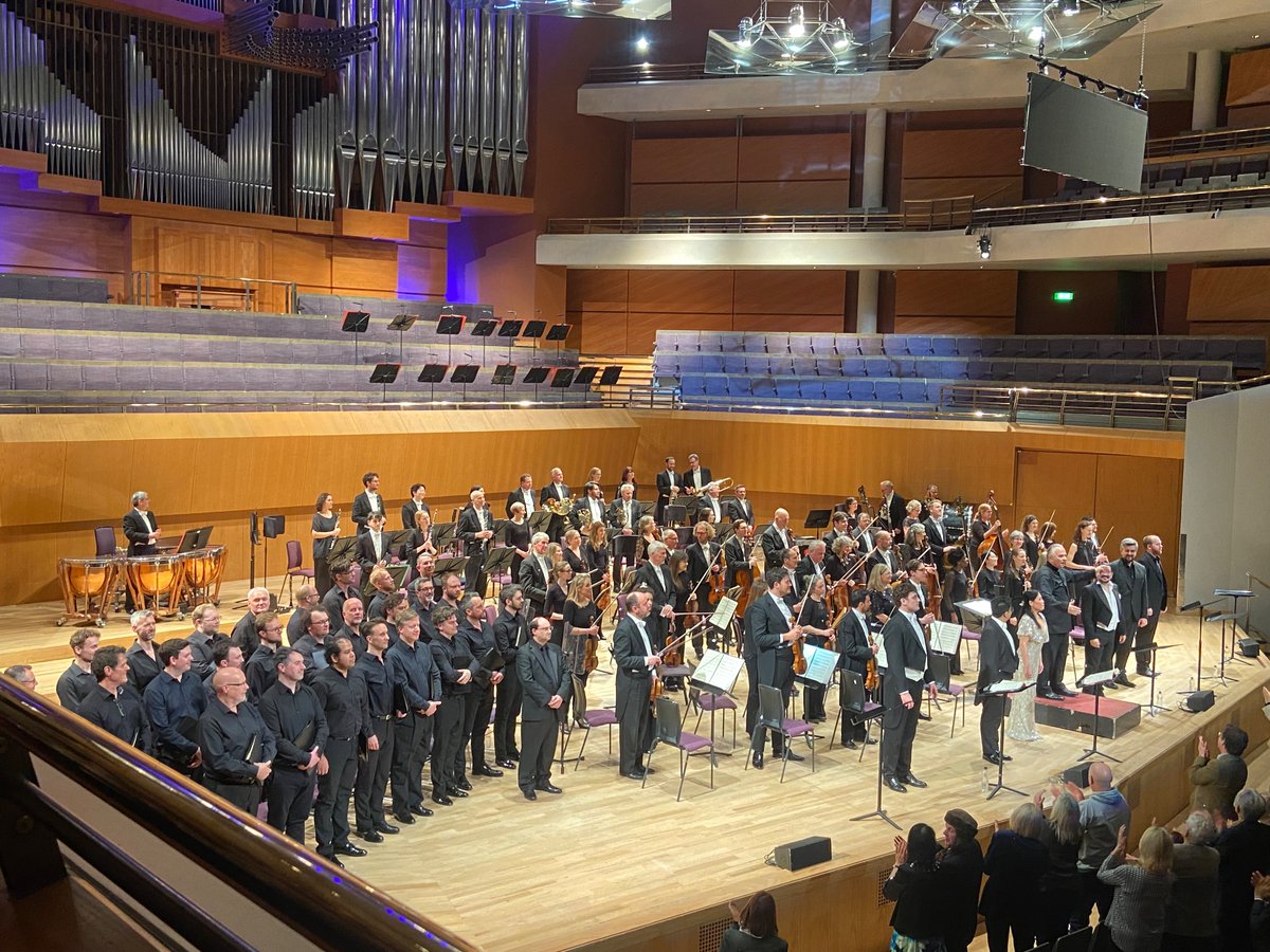 Wonderful performance of Simon Boccanegra by @the_halle. Unwaveringly excellent cast. Will look forward to the recording.