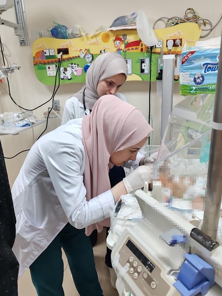 Real heroes in #Gaza's healthcare: Dr.Thabet Saleem, a skilled GP; Dr.Heba Al-Akeshiya, a dedicated pediatric resident; and Dr.Wissam Shaltout, Head of Pediatrics. They work tirelessly amidst war conditions,unpaid for six months, alongside many doctors & medical students in Gaza