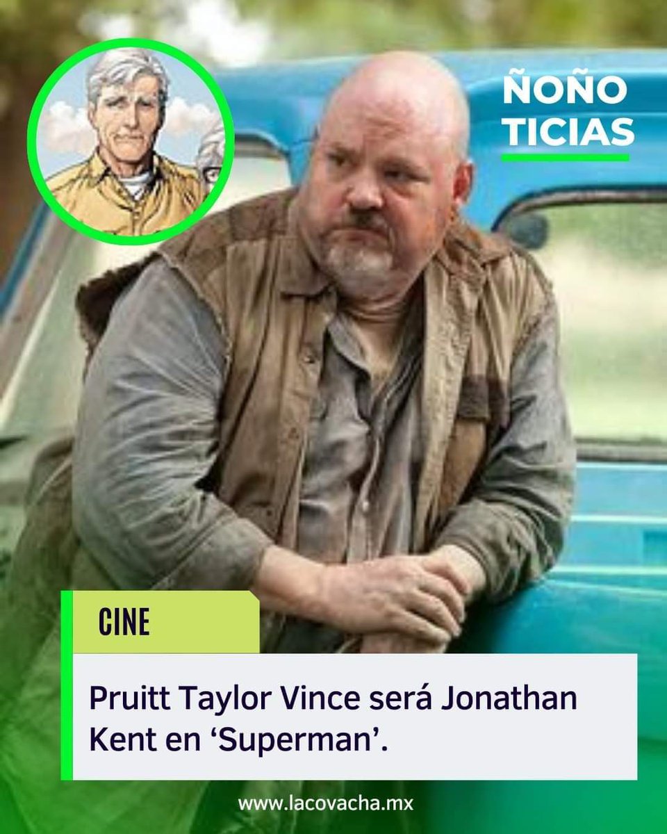 ¡James Gunn encontró a su pa' Kent!

Pruitt Taylor Vince será Jonathan Kent en 'Superman'. La película estrena en julio de 2025.

#cinews #dcfilms #superman #jamesgunn #PruittTaylorVince #GeekNews #notigeek #noticiasfrikis #cine #dcstudios