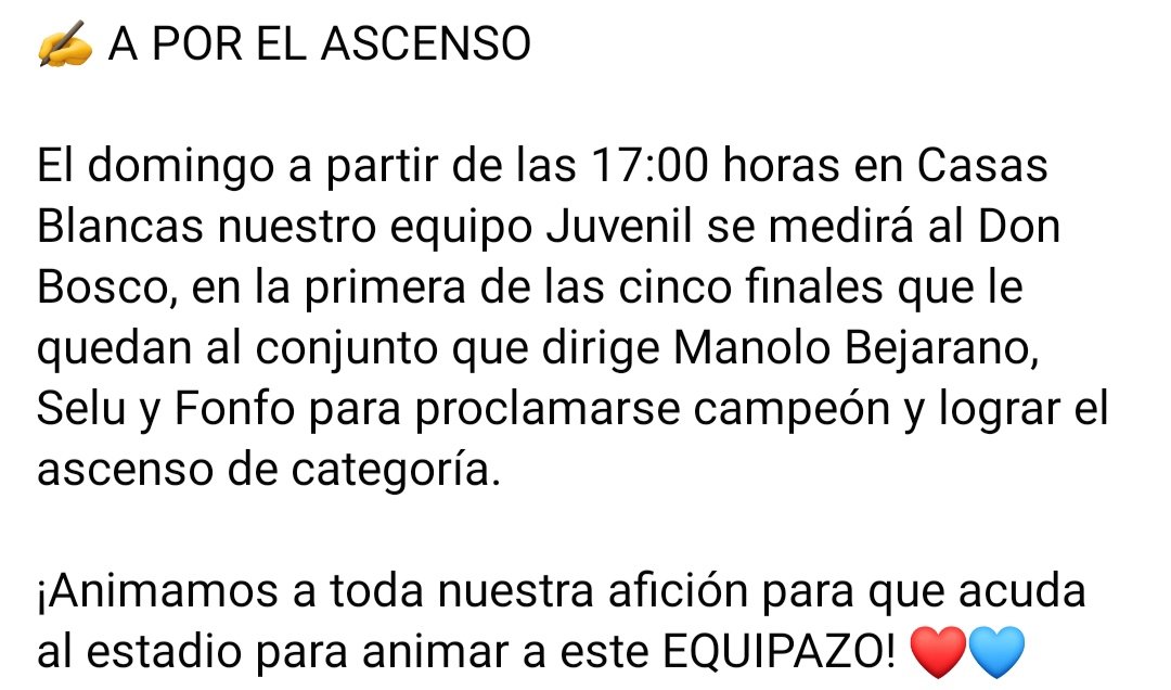penarroyacf1947's tweet photo. ✍️ A POR EL ASCENSO https://t.co/3pnvDoiE4U