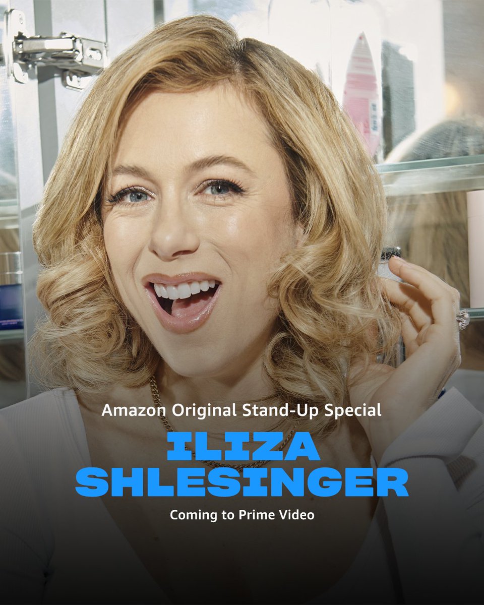 She's back and better than ever. Iliza Shlesinger’s new comedy special is coming soon to @PrimeVideo.