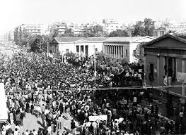 The 1973 Polytechneio student uprising in Athens was the beginning of the end for the military dictatorship (propped up by the U.S and Israel) in Greece. Students can change everything