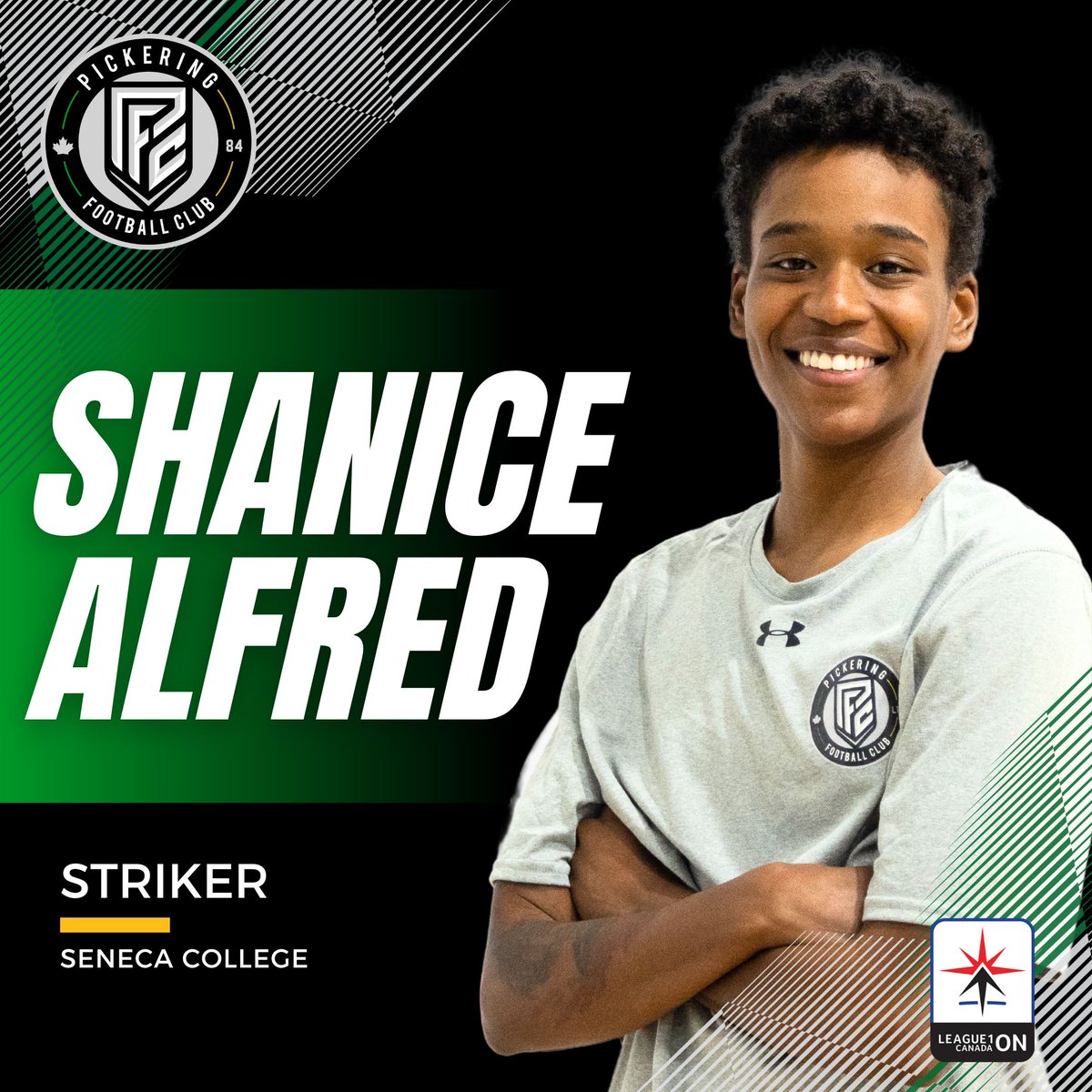 🚨 Signing Alert 📣 Pickering FC is pleased to announce Striker, Shanice Alfred to our @league1ontario Women’s team 🙌 #PFC40YRSPROUD #DestinationClub #L1ON