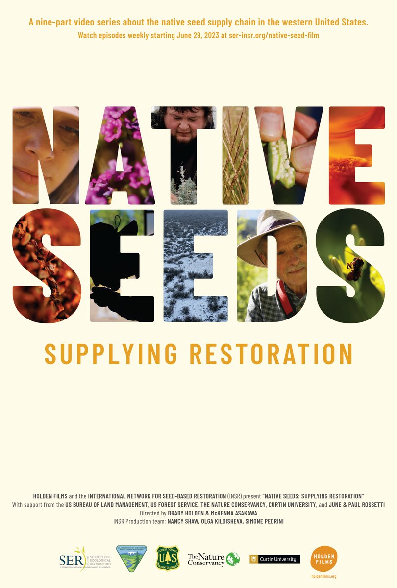 We would like to invite you to come see a new film called, “Native Seeds: Supplying Restoration” that will be hosted by the Alaska Native Plant Society on May 2nd at 6 PM at the BP Energy Center in #Anchorage. The address is : BP Energy Center, 1014 Energy Ct, zip: 99508