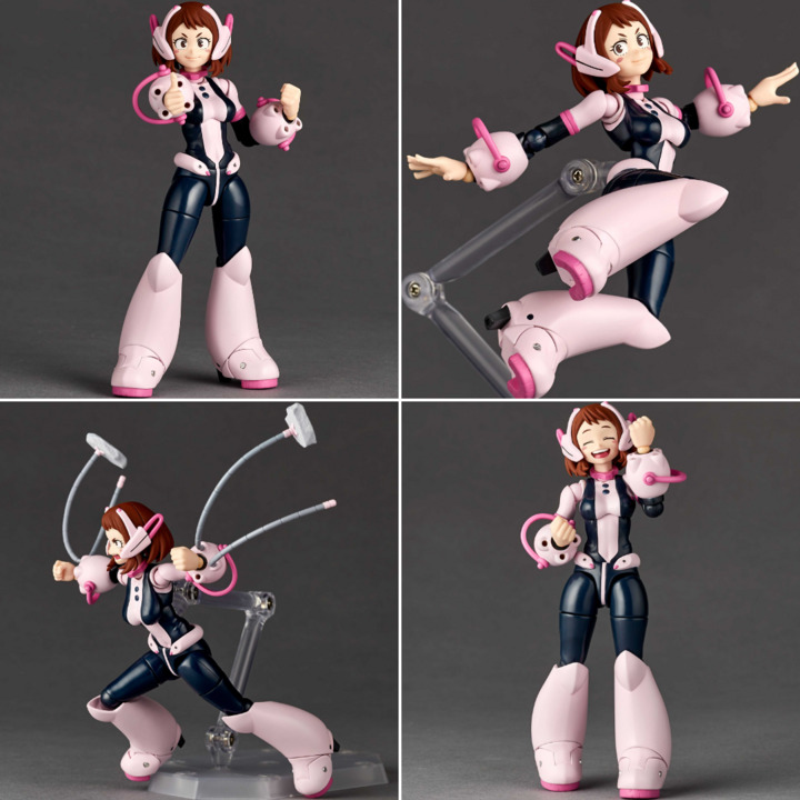 Introducing Ochaco Uraraka from 'My Hero Academia,' in her Revoltech form! Sculpted in her latest suit, her movable joints allow for expressive posing, including her 'Zero Gravity' quirk! Don't miss this hero for your collection!

💖 PREORDER NOW 💖
shop.hlj.com/4d1YxCT