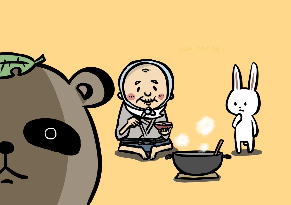 「3月⑥ 3/21〜24#先月描いた絵を晒そう #一日一絵 #絵柄が好みって人がい」|タロウ@一日一絵のイラスト