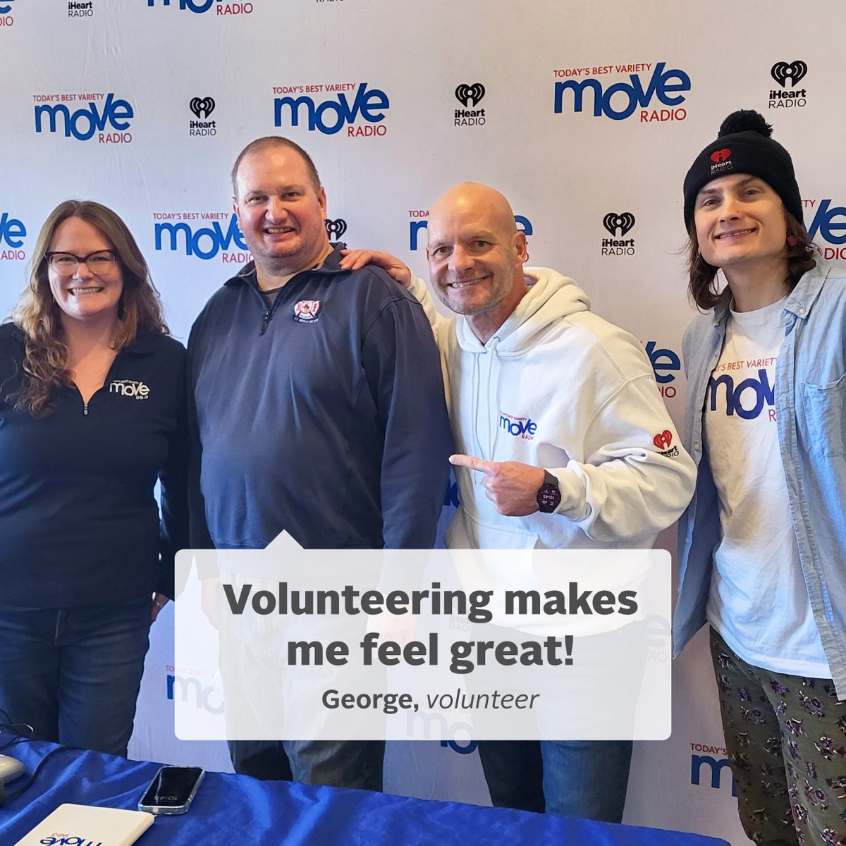 “Volunteering makes me feel great.” George’s story is a reminder of the impact we can all have when we give to each other. Apr. 14 to 20 is National Volunteer Week. Read more here: ow.ly/9yAc50RgyA1 Thank you, volunteers. #NVW2024 #CanadasLifeline