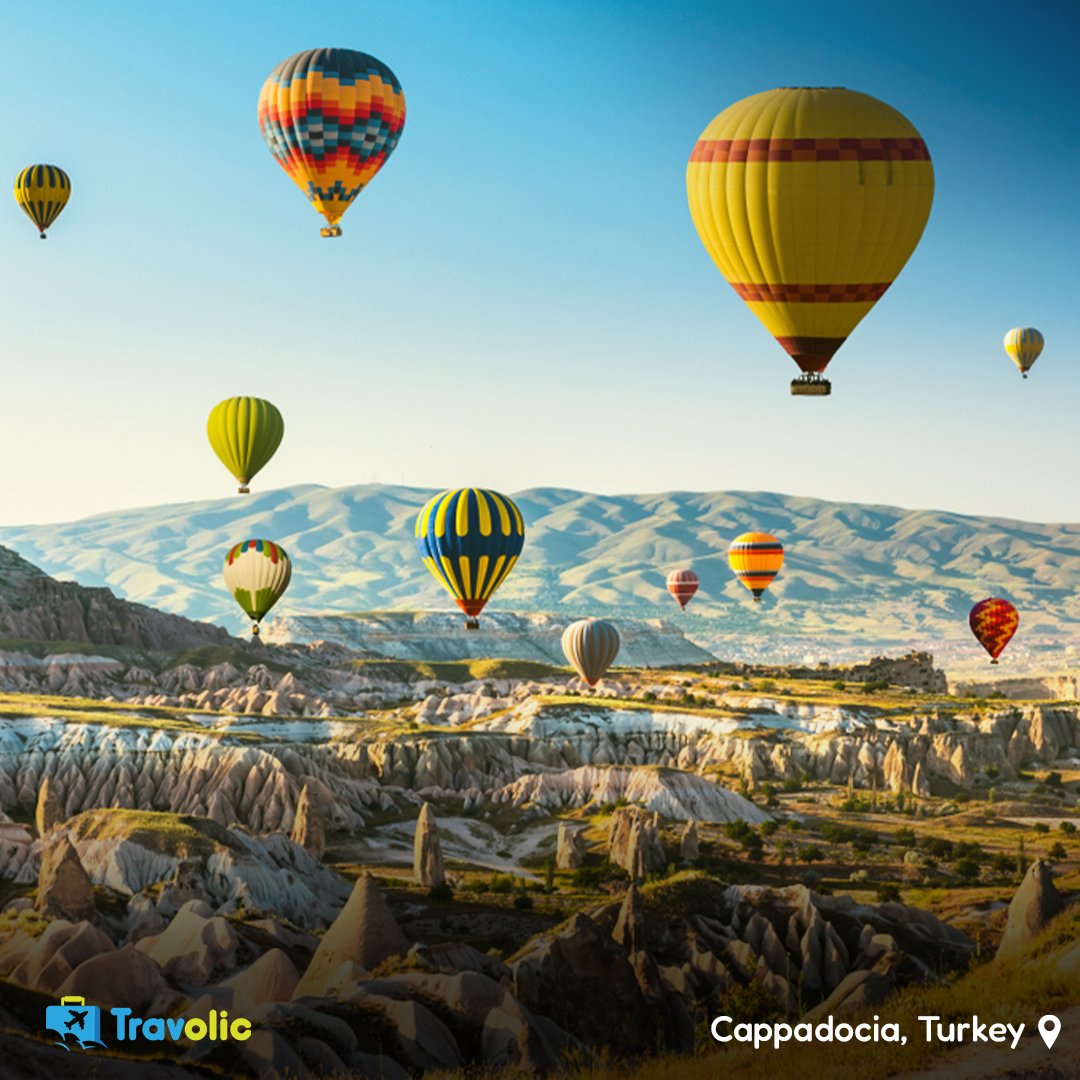 Discover the Top attractions in #cappadocia #turkey 

📍 Hot Air Balloon Rides
📍 Göreme Open Air Museum: 
📍 Uçhisar Castle
📍 Love Valley
📍 Derinkuyu Underground City
📍 Pasabag Valley