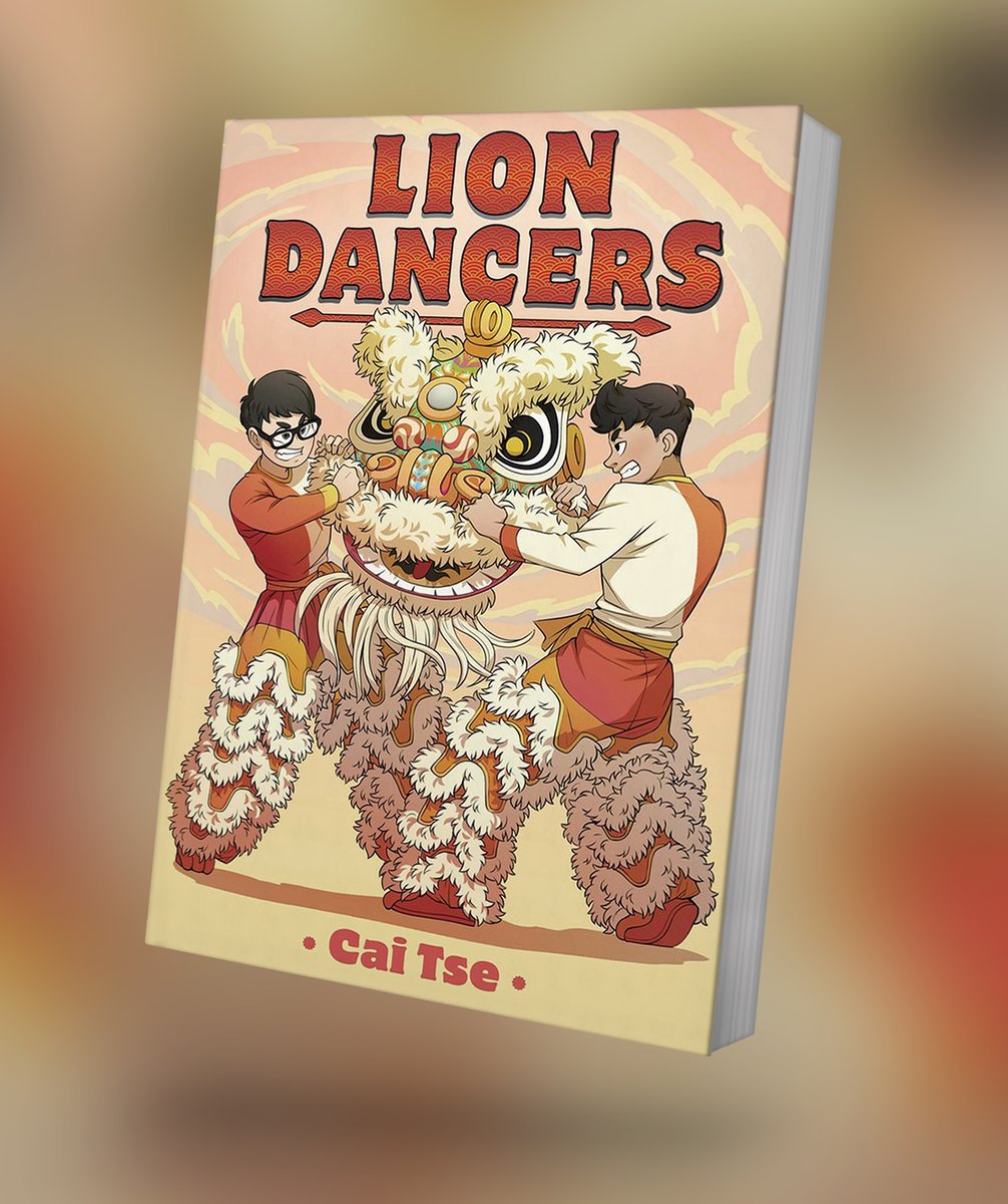 artofcai's tweet photo. ✨COVER REVEAL✨for the Lion Dancers graphic novel coming out August 13, 2024!! Preorders are now open! https://t.co/XfYddBSV02