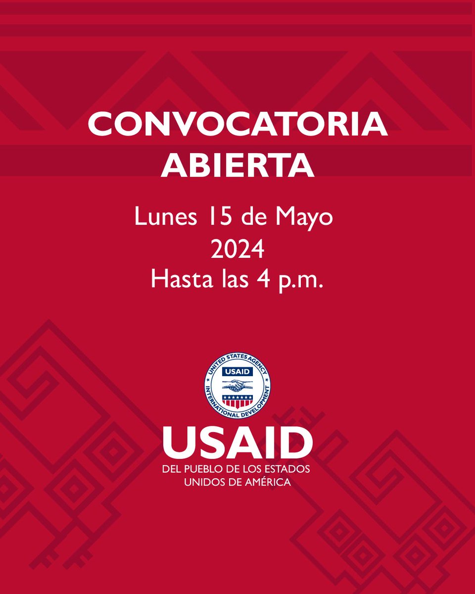 En @USAIDGuate trabajamos para crear oportunidades de crecimiento profesional y liderazgo para jóvenes y mujeres Mayas, Garífunas y Xincas por medio del #ProgramadeProfesionalesIndigenas. Para más información ingresa en el siguiente enlace: shorturl.at/HQ035