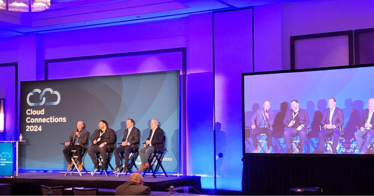 Matt Siemens, CEO of NUSO, at the #CCA #CloudConnections2024 event in St. Petersburg earlier today, on the panel: Monetizing the CPaaS Opportunity

#ITCommunity  #communications #contactcenter #compliancerecorder #cloudcontactcenter #CCaaS #customersatisfaction #customersupport