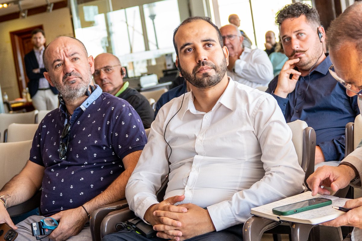 KeznineM's tweet photo. I have the honor to participate today in the SSF Forum workshop on strong and sustainable SSF organizations in Torrevieja Spain, together for the protection of the Mediterranean Sea and Ensuring the sustainability of artisanal fishing.
@UN_FAO_GFCM https://t.co/ORmeSgq0rY