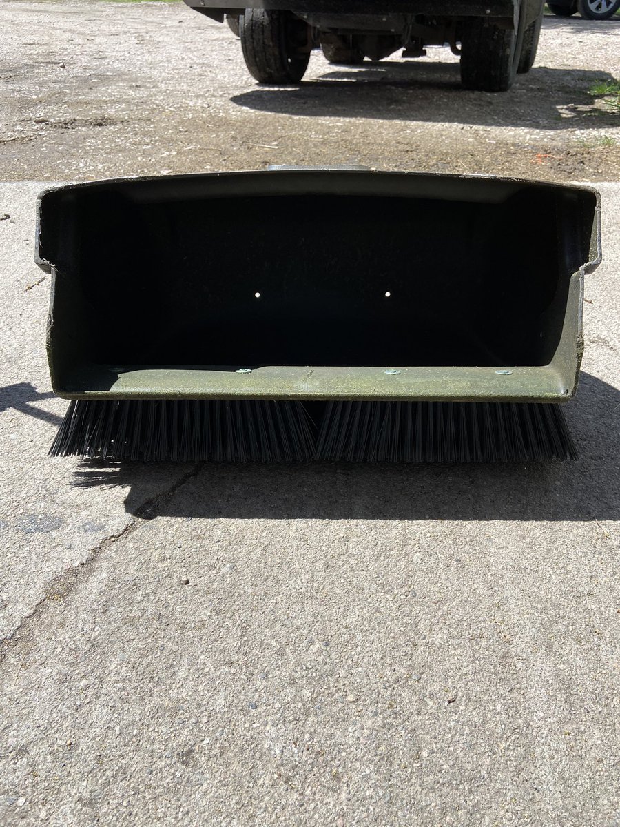 Deganator's tweet photo. Little DIY project today to try and help promote vertical growth in our bent grass greens. Vertical growth=thicker/healthier turf=truer rolling greens https://t.co/jkDreImUzM
