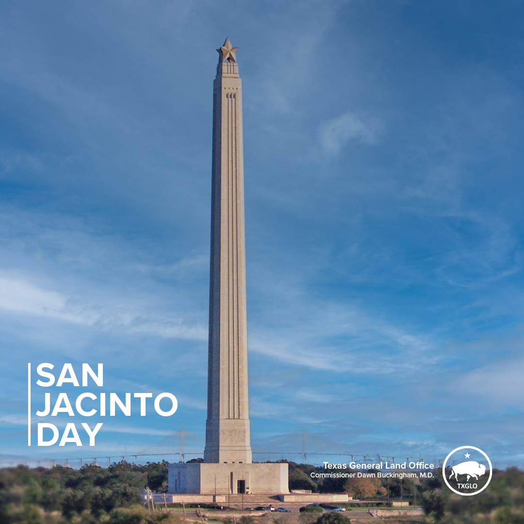 Today, we proudly celebrate the Battle of San Jacinto! The final battle in the Texas Revolution that led to our independence!