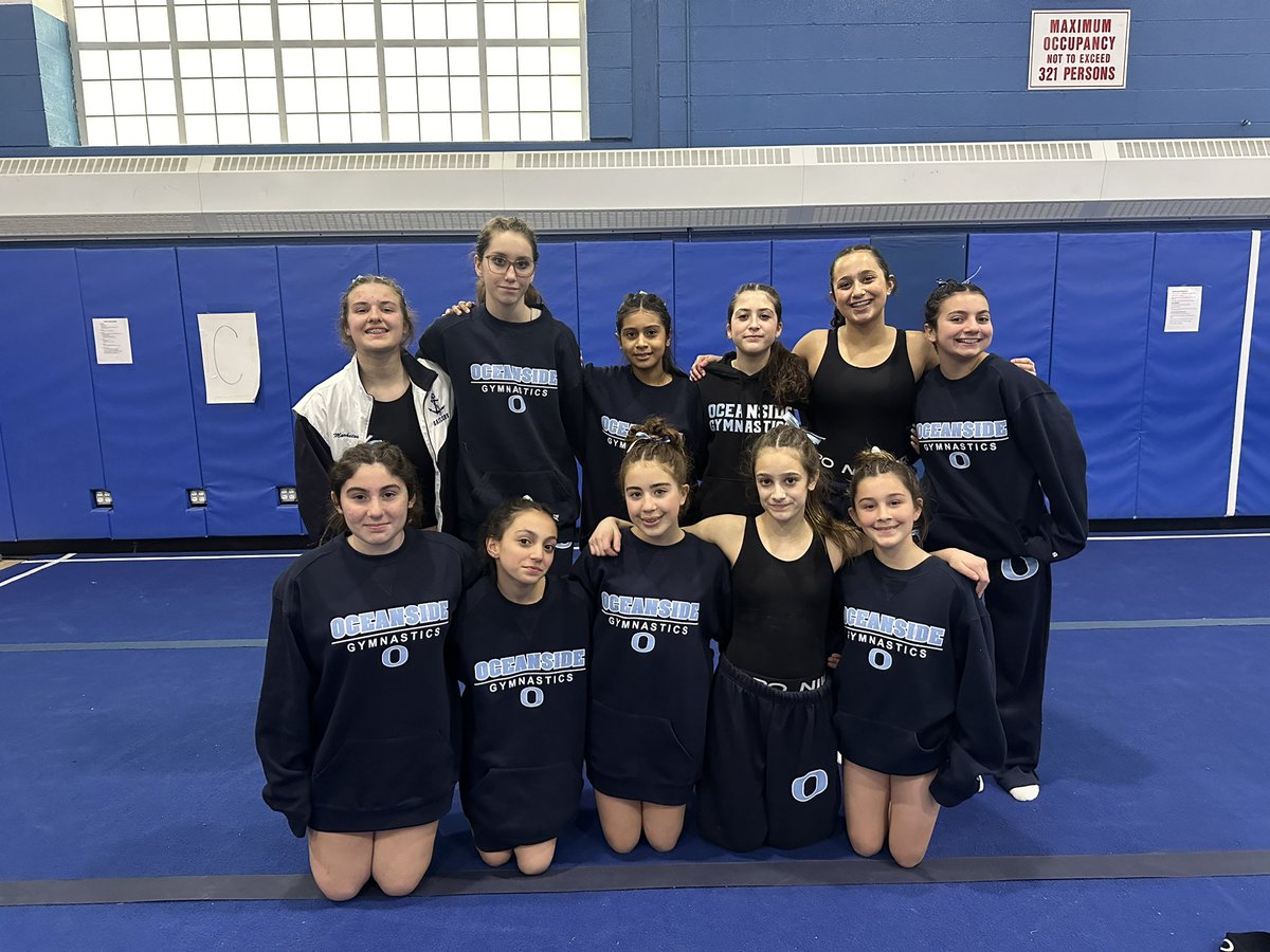 Nothing better than a win at the first meet of the season for OMS Gymnastics! @osdAthleticdept