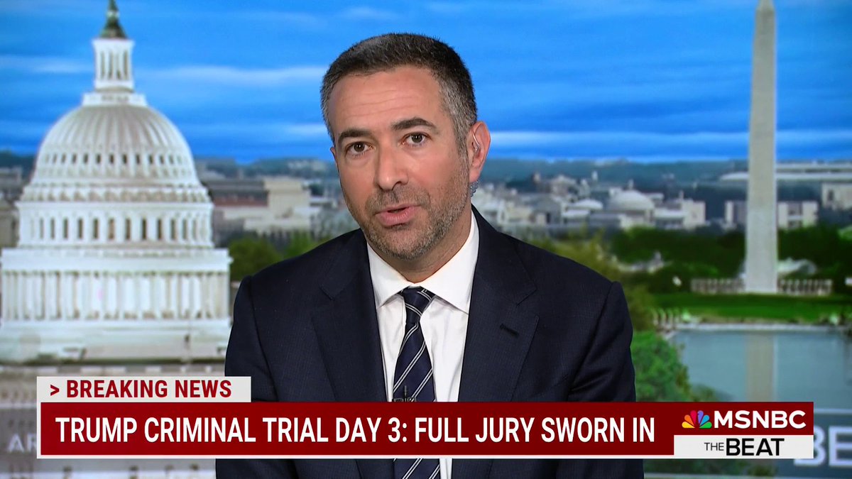 A full jury has been chosen in Trump's historic criminal trial.