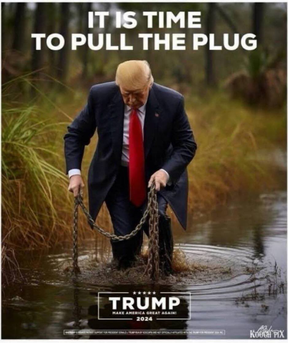 #TRUMP2024ToSaveAmerica 
#DrainTheSwamp !!!!