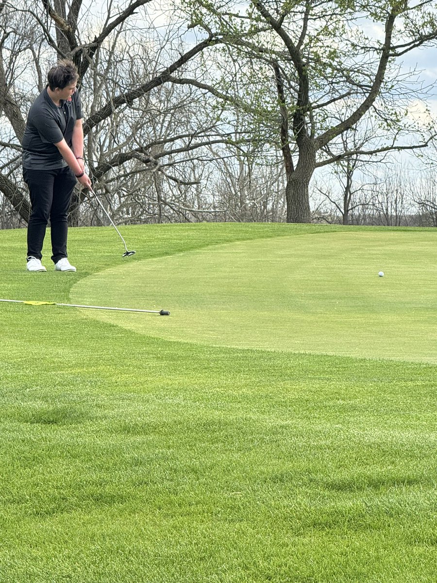 DeKalbGolf's tweet photo. DeKalb moves to 1&amp;1 in the NE8 conference with a loss to Huntington 156 to DK 74 last nite ,Grant  Stuckey led the Barons with a 37 , AJ Shambaugh 42, Logan Hartsough  49 Charlie Payne 46 , Adam Snider 50 , next up Concordia invite Sat @ Brookwood https://t.co/C5oBMFmx4b