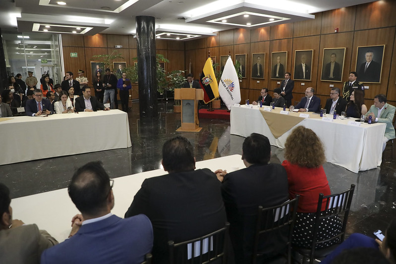 #LaNuevaAsamblea En el Salón Tránsito Amaguaña de la Asamblea Nacional, se llevó a cabo la Capacitación de Imagen Pública y Protocolo, con el propósito de brindar orientación a los participantes sobre la importancia del protocolo y la imagen pública como herramientas