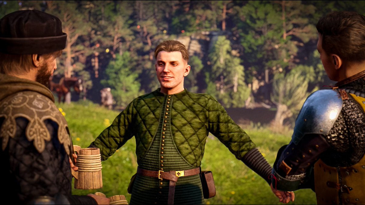 ASexyBiscuit's tweet photo. Screw it here are more pictures from the Kingdom Come Deliverance 2 Reveal (starring @LordHansCapon) https://t.co/hM2P3WXfJn
