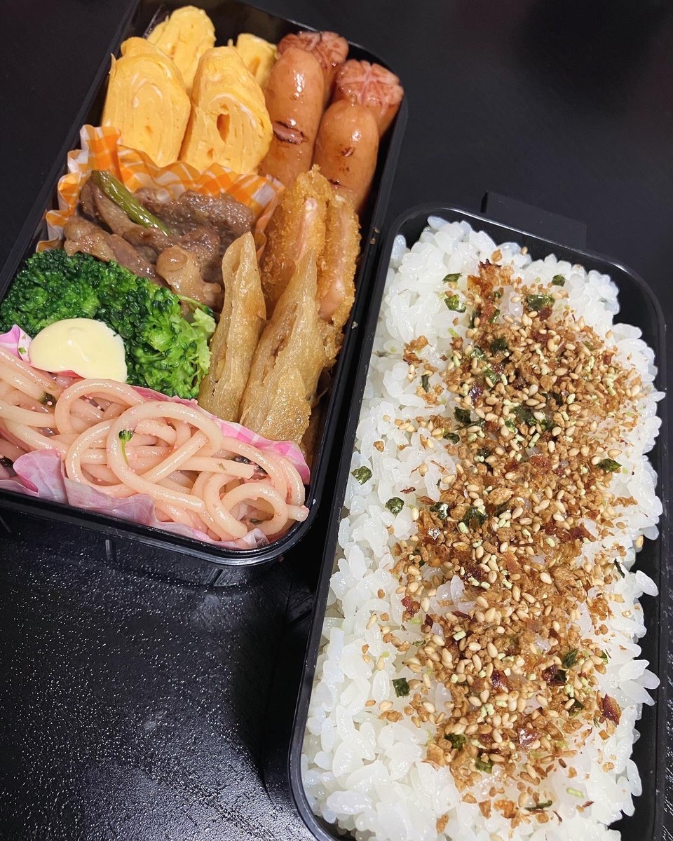 Kzn_Knm's tweet photo. きぃ様💓
遠足らしくて久しぶりのお弁当作り🍱 https://t.co/VjXmm8b2Xd