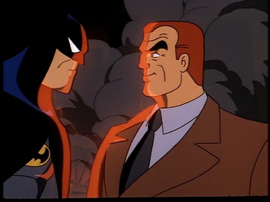 Watching #BatmanTheAnimatedSeries and as much as I love the character of Roland Daggett, he's so similar to Lex Luthor on the later #SupermanTheAnimatedSeries that I kind of wish he just WAS Lex and that the character had originated on Batman's show a few years earlier. --R