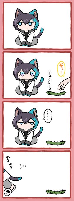 🥒🐈 | ゆにゆに⭐︎こーん©︎ﾁｬﾝ🦄 さんのマンガ | ツイコミ(仮)
