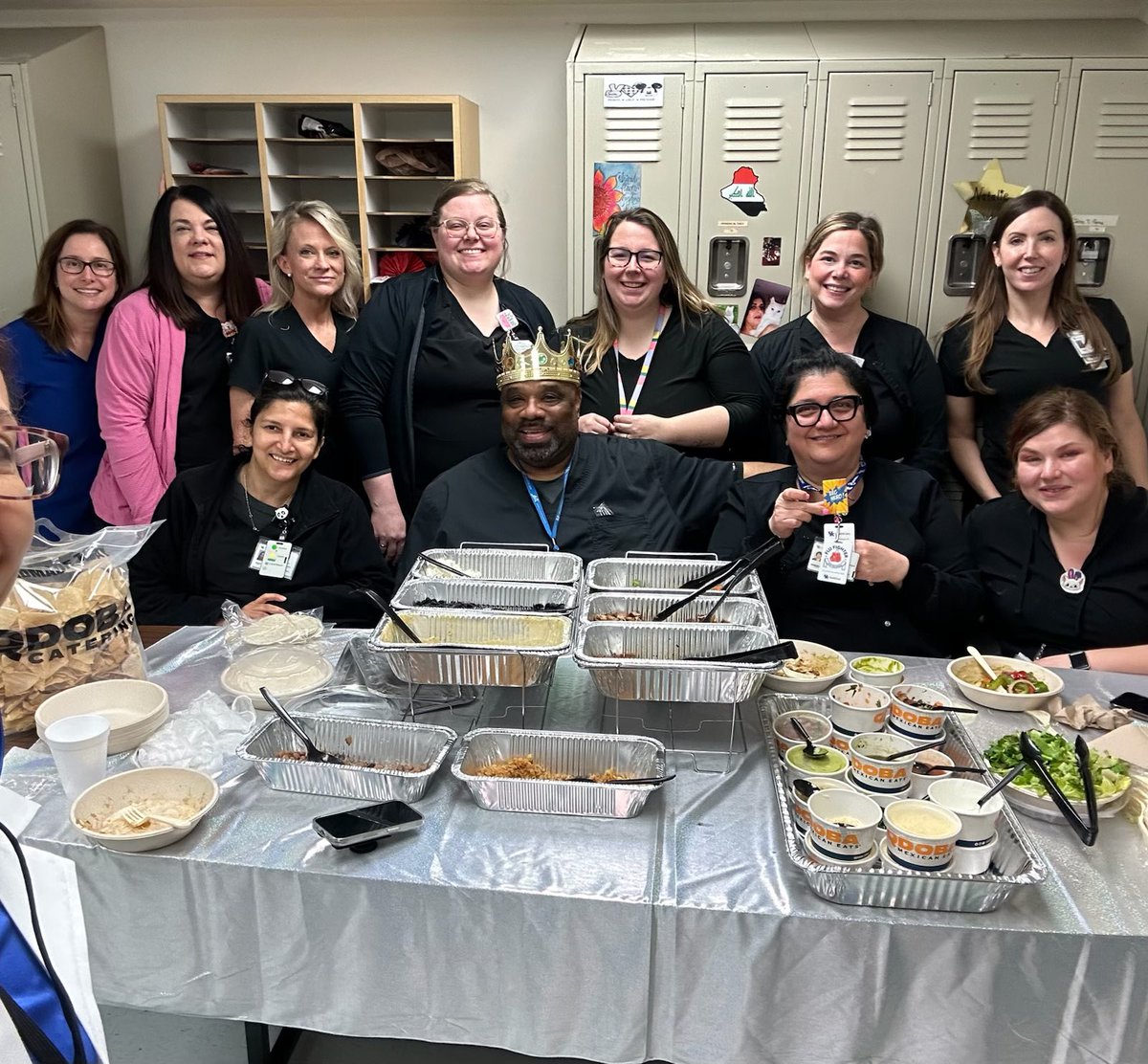 Today we had a wonderful lunch provided by our Amazing Attending’s. We work hard and enjoy the moments like these. Our team is AMAZING! #NDWeek2024 @UKYneuroscience @bensalem_owen
