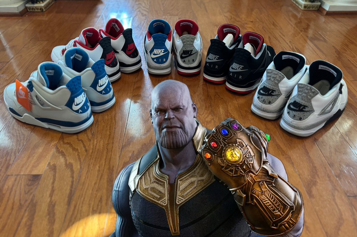 #MailCall Finally got all the infinity stones @solefed 🔥 #RetailGang