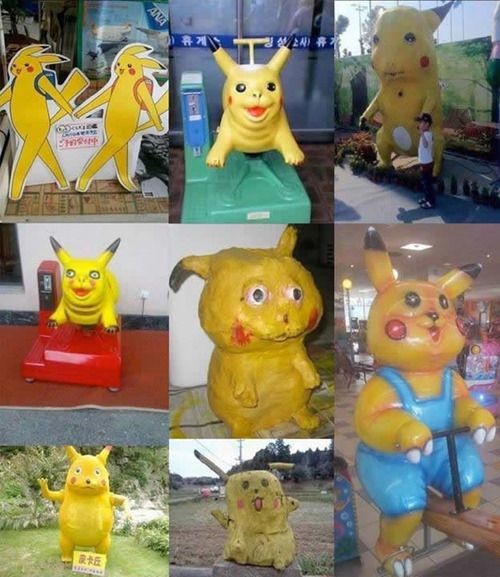 Which cursed Pikachu are you today?
