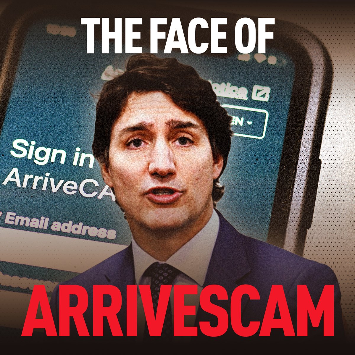 The Trudeau Way: no results, no accountability, and millions of taxpayer dollars wasted. Sign to investigate the #ArriveScam boondoggle: conservative.ca/cpc/investigat…