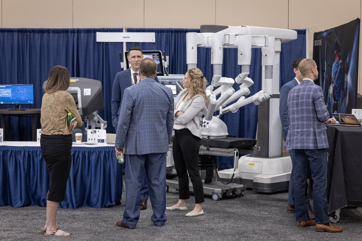 Great to have connected with @intuitivesurg at our previous annual meeting! Your advancements in robotics are transforming surgery. Excited for what's next! 🤖 Did you know that AFS has a robotics mentorship program? Reach out to learn more #IntuitiveImpact