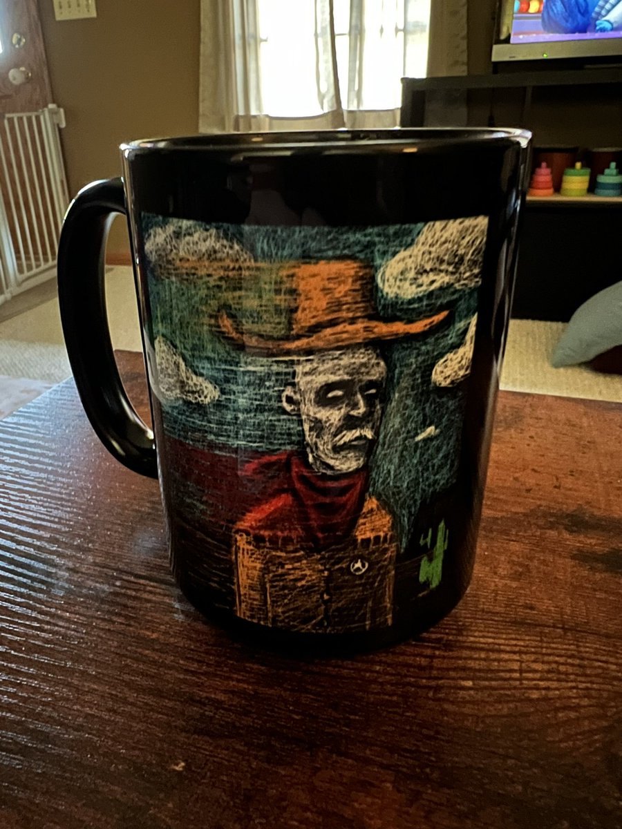 My favorite artist, @heartistartist_. My favorite piece, 'gone with the wind'. My favorite mug, @NFTouchable.