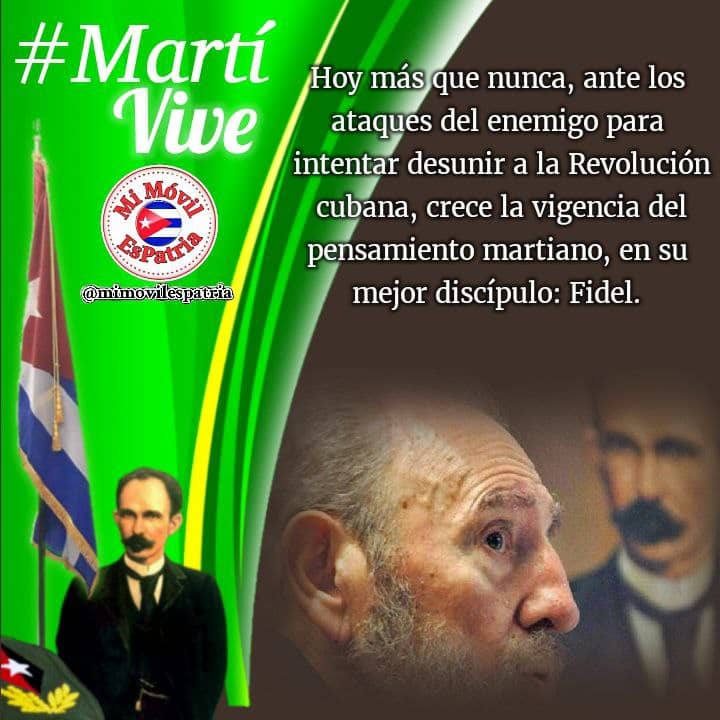 @mimovilespatria Antimperialismo martiano: Brújula de la Revolución. #MartíVive #MiMóvilEsPatria